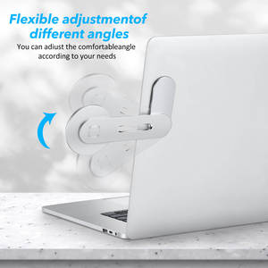 Support de téléphone pour ordinateur portable, Clip de montage latéral réglable pour ordinateur portable Support d'extension pour moniteur d'ordinateur pliable - Product Image 2