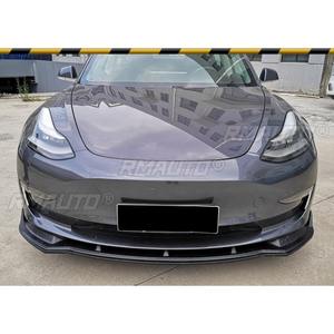Protector de Parachoques Delantero para Tesla Model 3 2019-2023, Difusor, Kit de Carrocería, Cubierta Protectora, Accesorios para Auto - Product Image 4