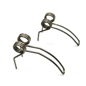 Custom Springs Manufacturer Galvanized Steel Wire Double Hook Lawn Mower Torsion Spring