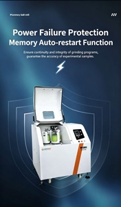 MT <span class=keywords><strong>ZQM</strong></span> Planetenkugelmühle Nanoskalige Schleifmaschine Geräuschreduziertes Design LCD-Steuerung Vorwärts-Rückwärts-Rotation 1 Jahr Garantie - Product Image 3
