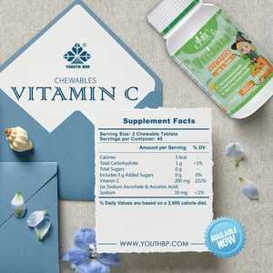 Compresse masticabili di <span class=keywords><strong>vitamina</strong></span> C da 200 mg personalizzate OEM, supporto al collagene per chi ha un basso consumo di frutta, consegna rapida - Product Image 5