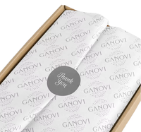Papier de Soie Imprimé Personnalisé, Papier d'Emballage avec Logo, Emballage Cadeau Personnalisé, Papier d'Emballage Décoratif, Commande en Gros en Vrac