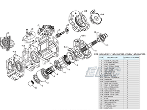 חופר אי חלקי משאבה ראשית ec140 ec0b ec150 <span class=keywords><strong>K3V63DT</strong></span>-9NOT 14504220 14531858 משאבת בוכנה הידראולית להחלפת וולוו - Product Image 5