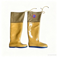 Bottes longues respirantes, antidérapantes et durables, résistantes à l'usure, pour la transplantation et le travail dans les rizières et sur les fermes