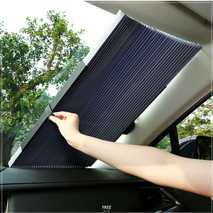 Parasol para Coche, Parabrisas Delantero, Retráctil Automático, Lámina de Aluminio, Aislamiento Térmico, Protección Solar, para Todos los Coches - Product Image 5