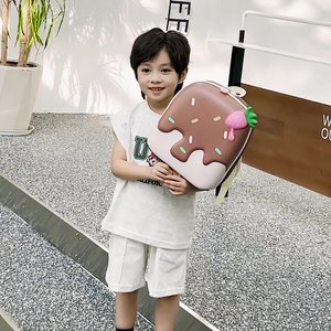 2025 Mới Hàn Quốc Phiên Bản Ice Cream Hình Dạng Trẻ Em Ba Lô Mẫu Giáo Schoolbag 3-8 Năm Bé Trai Cô Gái Dễ Thương Trẻ Em Túi - Product Image 3