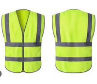Gilet de sécurité réfléchissant haute visibilité pour une sécurité accrue dans des conditions de faible luminosité Gilet réfléchissant