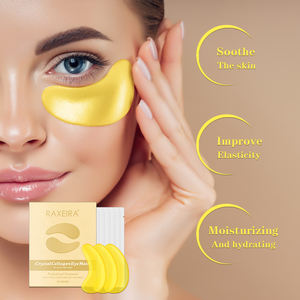 Masques pour les <span class=keywords><strong>yeux</strong></span> en collagène cristallin 24 carats OEM/ODM avec Centella Asiatica, meilleurs patchs pour les <span class=keywords><strong>yeux</strong></span> à l'<span class=keywords><strong>acide</strong></span> <span class=keywords><strong>hyaluronique</strong></span> - Product Image 4