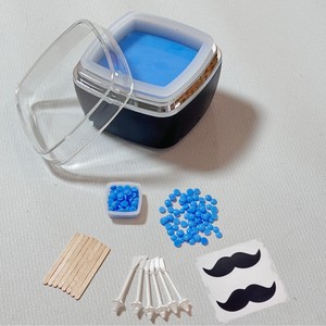 Mini Scaldacera Portatile per Rimozione Peli di Naso/Orecchie/Sopracciglia/Barba/Labbra con Kit per <span class=keywords><strong>Ceretta</strong></span> <span class=keywords><strong>Facciale</strong></span> USB 5V - Product Image 2