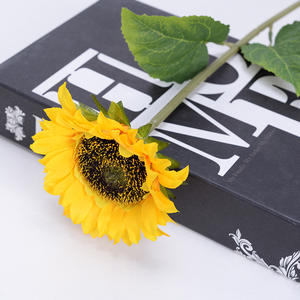 DREA différents modèles de fleurs artificielles de tournesol en soie bon marché <span class=keywords><strong>pour</strong></span> la décoration de la maison et du <span class=keywords><strong>mariage</strong></span> - Product Image 5