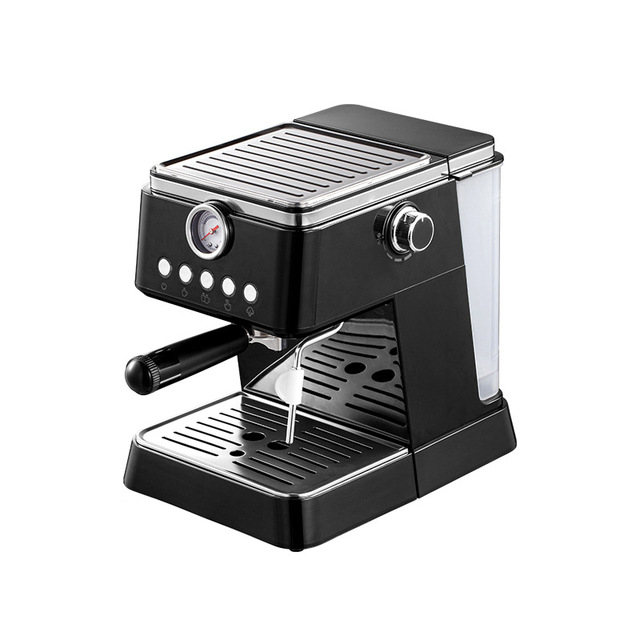 Modern Electric Small Household Espresso Latte Coffee Machine with Milk Frother Cross-Border Capsule Coffee Machine