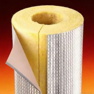 Industrial Insulated Glass Wool Pipes with Aluminum Foil Thermal Fiber Heat Resistant <b>Material</b> - Product Image 4