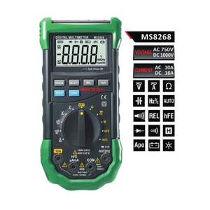 เครื่องทดสอบไฟฟ้า MASTECH MS8268 แบบอัตโนมัติ พร้อมจอ LCD แสดงค่าโวลต์ แอมป์ โอห์ม ความจุ และ NCV - Product Image 5