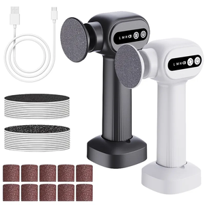 2025 nuevo problema hogar inalámbrico recargable 2 en 1 lima de pie eléctrica amoladora de uñas removedor de callos de pie eléctrico - Product Image 6