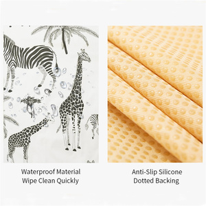 Tapete Antiderrames para Debajo de la Silla Alta, Impermeable, Portátil, para Piso y Picnic - Product Image 5