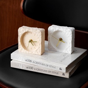 Horloge Murale Silencieuse Carrée en Pierre Nid d'Abeille, Style Minimaliste Moderne, Décoration de Bureau et de Maison, Aiguille des Secondes Fluide - Product Image 3