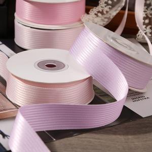 Ruban rayé double face brillant fait main pour accessoires de <span class=keywords><strong>cheveux</strong></span> Lolita <span class=keywords><strong>Charlotte</strong></span>, nœuds, cadeaux pour poupées, fabriqué en Chine, emballage en rouleau - Product Image 5