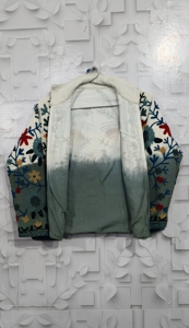 Chaqueta larga Tie Dye Suzani TNT para mujer, estilo bohemio, gitano, Crewel, ideal para primavera, festivales, regalo especial. - Product Image 4