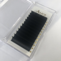 ALICEBEAUTY Marque privée 0.03/0.05/0.07 Méga volume russe Extension facile à éventer Camélia Cils épais PBT