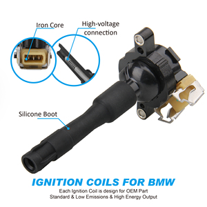 Bobine d'allumage longue COP UF300 C1239 GN10016 12131703825 Remplacement direct OEM pour BMW E36 E39 E46 E53 323i 325i 328i 330i - Product Image 6