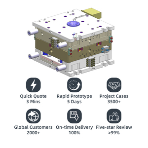 OEM PA PC PP PU PVC ABS Silicone Nhựa nguyên mẫu nhanh chóng tùy chỉnh các bộ phận dịch vụ khuôn thermoform tiêm các bộ phận nhựa - Product Image 2