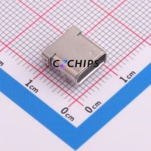 GT-USB-7001AD USB Connector SMD Connector ( Connector Type: Type-C )( Protocol Standard: USB 3.1 )( Gender: Female ) - Product Image 1