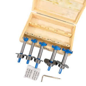 Kit d'ouvre-trous de positionnement pour le travail du bois, perceuse réglable pour charnières, élargisseur de trous de charnière 15-35mm - Product Image 4