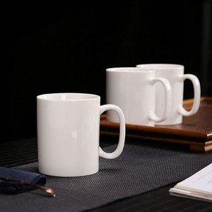 Vente en gros de tasses à thé et à café en céramique personnalisées avec logo, 11 oz, blanches, vierges, en acier inoxydable, pour la sublimation, pour cadeaux de Noël - Product Image 4