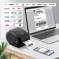 Imprimante d'étiquettes d'expédition Uyin Y468 pour ordinateur de bureau, prise en charge des étiquettes thermiques, impression sans fil rapide 150 mm/s