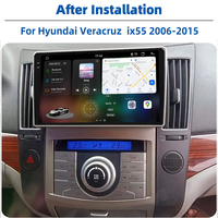 Radio Android Mobil untuk Hyundai Veracruz IX55 2006-2015 dengan Navigasi GPS Car Play 4G/WiFi DSP Amplifier OBD2 RGB