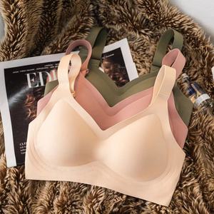 Reggiseno Sportivo Senza Ferretto a Coppa 3/4, Traspirante, Senza Cuciture, Push-Up, per Donne con Seno Piccolo e Taglie <span class=keywords><strong>Grandi</strong></span> - Product Image 1
