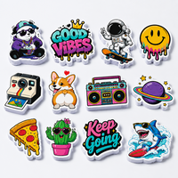 Stiker Kertas Kustom Berkualitas Tinggi Buatan Pabrik, Stiker Potong Presisi, Stiker Kartun, Stiker Buku Catatan