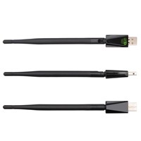 Adaptador Wifi USB en Oferta, Dongle de 300Mbps, Mini Adaptador Inalámbrico sin Controlador para Windows 10, Adaptador Wifi USB para PC, Escritorio y Portátil