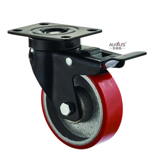 Augus nhà sản xuất vừa làm nhiệm vụ Caster bánh xe gang bánh xe - Product Image 1