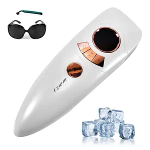 Ice Cooling Laser Hair Remover Home Use Ipl Hair Removal Skin Rejuvenation Acne Treatment Home Use Ipl Machine
