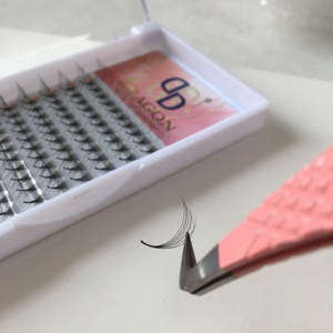 ขนตาปลอม8D เข้มเคลือบสีดำด้านนุ่มพิเศษสำหรับมืออาชีพขนตาเพิ่มวอลลุ่ม - Product Image 2