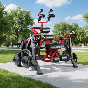 Plaque de serrage abdominale complète pour l'entraînement du dos <span class=keywords><strong>Machine</strong></span> de craquement oblique <span class=keywords><strong>abdominal</strong></span> assis chargé - Product Image 4