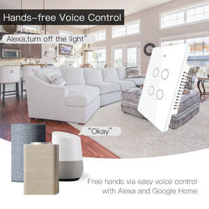 Tuya Interrupteurs muraux Wifi sans fil Interrupteur d'éclairage intelligent MOES <span class=keywords><strong>MOESGO</strong></span> Domotique - Product Image 6