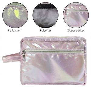 Laser Waterproof Down Toiletry <b>Bag</b> Fashionable Custom Cosmetic <b>Wash</b> Storage <b>Bags</b> <b>for</b> Women Girl <b>Men</b> Travel Beach Outdoor - Product Image 1
