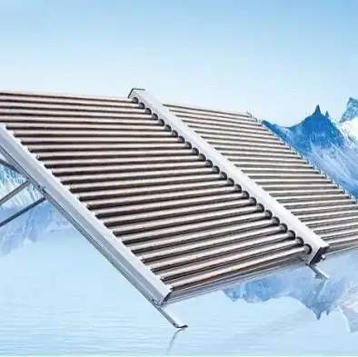 30 Röhren Vakuum recyceln PVC Gummi Solar Pool Heizungs kollektoren für Balkons ystem mit verzinkter Abdeckung