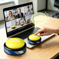 Controlador de Botones Inalámbrico Bluetooth, Teclado Programable para Computadora y Teléfono, Botón HID para Juegos, Preguntas y Oficina