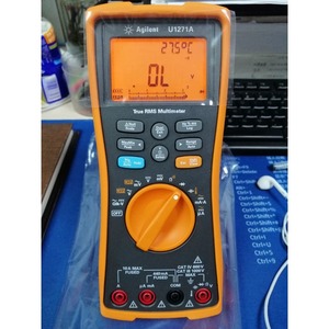 เครื่องทดสอบอุปกรณ์อิเล็กทรอนิกส์แบบพกพา Keysight IP54 กันน้ำและกันฝุ่น รุ่น U1271A ใหม่ - Product Image 3