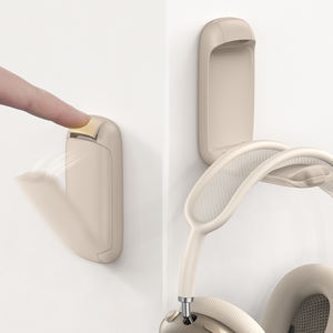 Soporte para Auriculares Lamicall STDH01 de Fácil Instalación, Plegable, para Debajo <span class=keywords><strong>del</strong></span> Escritorio, con Gancho Adhesivo, Ahorra Espacio - Product Image 1