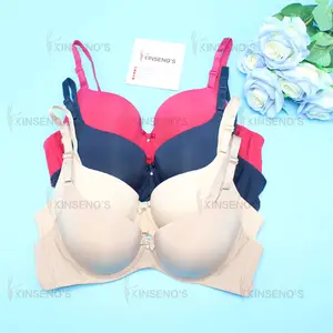 High Impact Breathable Backless Full Cup Thin Straps Deep V Padded Underwire Bra For Cute Ladies