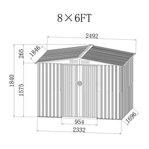<span class=keywords><strong>Abri</strong></span> de <span class=keywords><strong>jardin</strong></span> métallique <span class=keywords><strong>pour</strong></span> <span class=keywords><strong>moto</strong></span>, rangement extérieur <span class=keywords><strong>pour</strong></span> outils, <span class=keywords><strong>abri</strong></span> de <span class=keywords><strong>jardin</strong></span>, maison de <span class=keywords><strong>jardin</strong></span> - Product Image 3