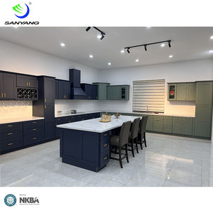 Klaar Om Te Monteren Keuken Met Eiland Design Kasten Custom Kitchenette Fabrikant Rta Keukenkasten - Product Image 3