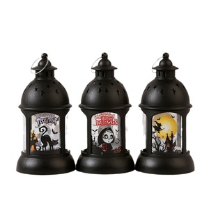 Lámpara LED de Halloween con Motivos de Mano de Zombi Macabra y Gato Negro, para Fiestas de Halloween, Festivales de Terror, Bares y Casas Encantadas - Product Image 5