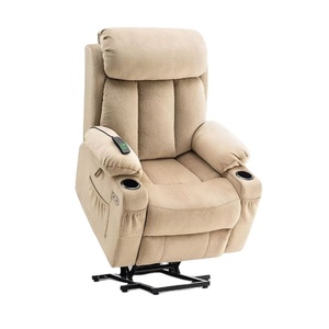 JKY Furniture Chaise inclinable électrique moderne relaxante et paresseuse avec massage et chauffage pour le salon - Product Image 1