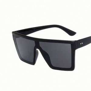 แว่นกันแดดทรงสี่เหลี่ยมคลาสสิกวินเทจปี 2021 ป้องกันรังสียูวี 400 สำหรับผู้หญิง/ผู้ชาย แว่นกันแดดทรงเรโทรแบบสยามขนาดใหญ่สำหรับผู้หญิง - Product Image 2