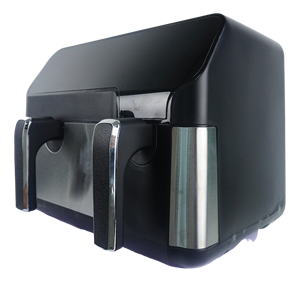 <span class=keywords><strong>Freidora</strong></span> de <span class=keywords><strong>Aire</strong></span> Doble Eléctrica Inteligente para el Hogar, sin Aceite, con Panel Digital, 5.5L+3.5L, para Pollo, <span class=keywords><strong>Donuts</strong></span>, Patatas Fritas, KA01003 - Product Image 3